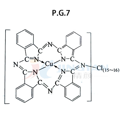 颜料绿7分子式