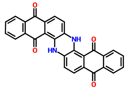 颜料蓝60分子结构图