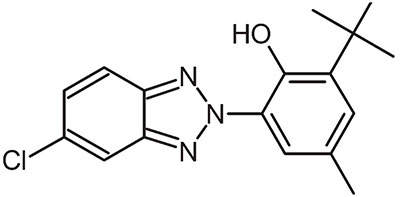 巴斯夫Tinuvin 326分子结构图